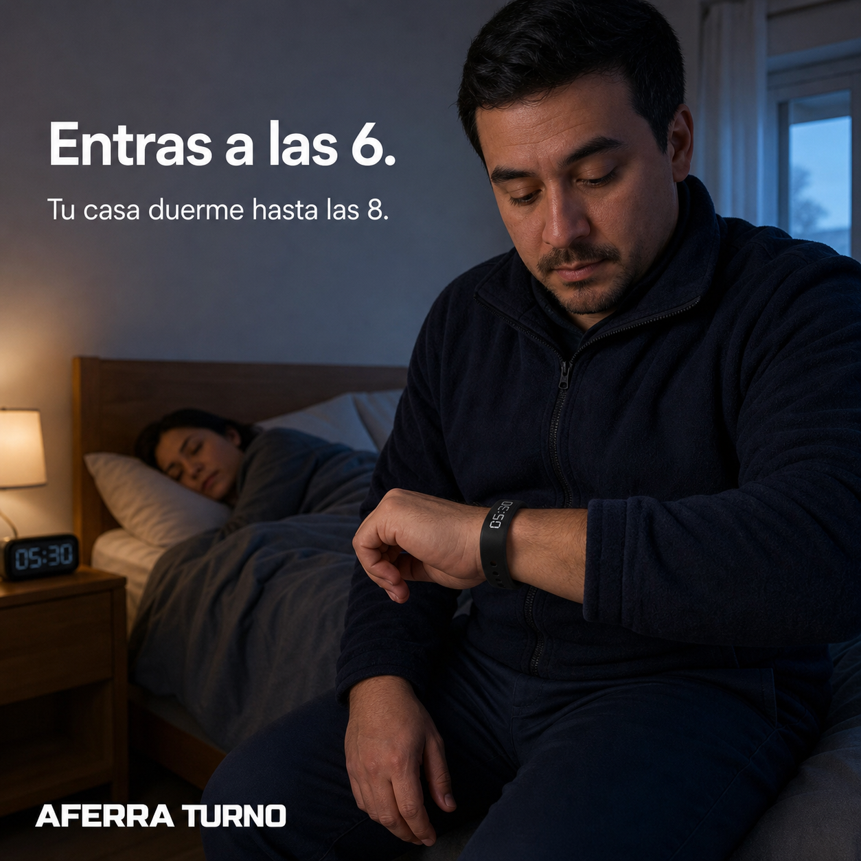 AFERRA Turno — Despierta sin Molestar a los Demás