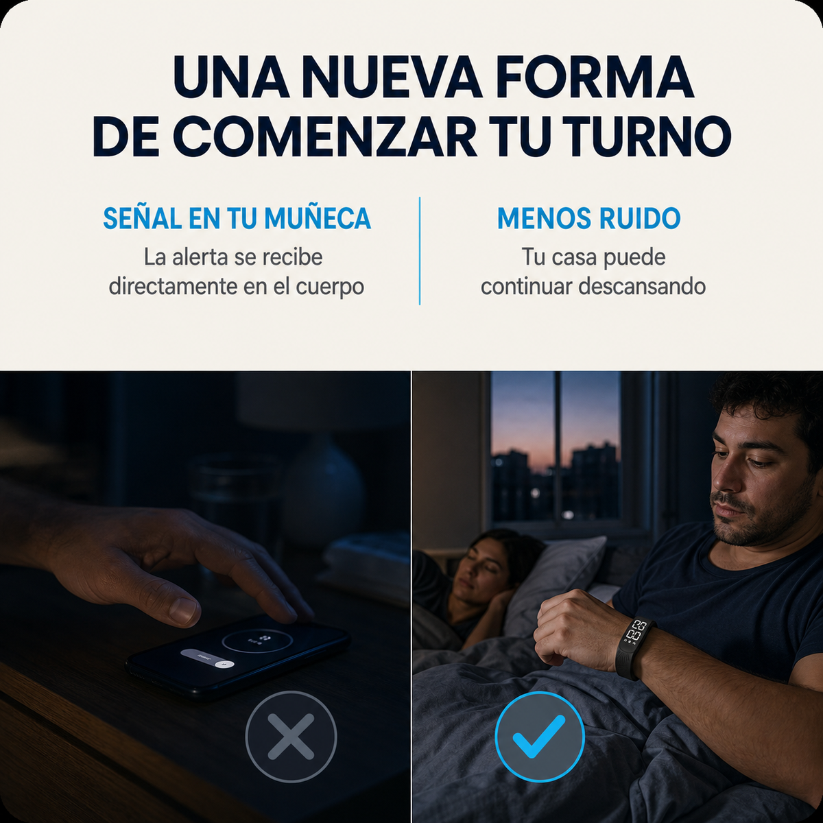 AFERRA Turno — Despierta sin Molestar a los Demás